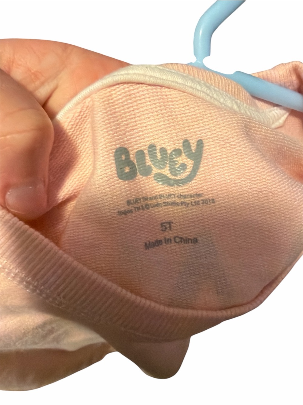 Bluey Heart Logo Crewneck Sweatshirt - Picture 4 of 4